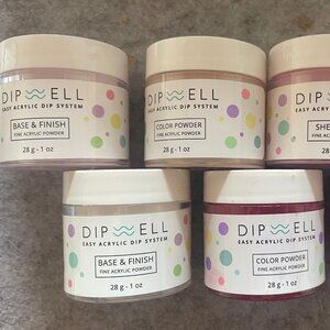 Dipwell Dip Color Powder's - Set of 8